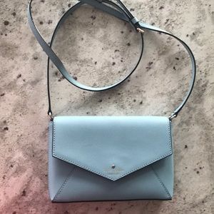 Kate Spade Large Light Blue Envelope Crossbody